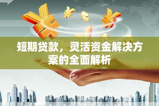 钢城短期贷款，灵活资金解决方案的全面解析