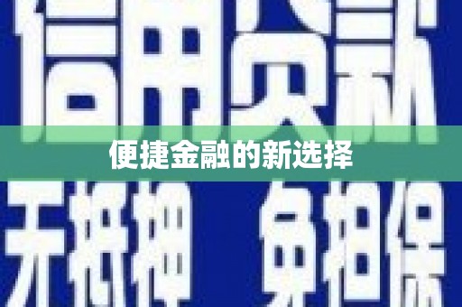 钢城便捷金融的新选择