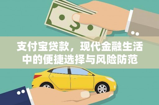 钢城支付宝贷款，现代金融生活中的便捷选择与风险防范