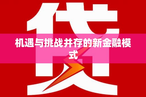钢城机遇与挑战并存的新金融模式