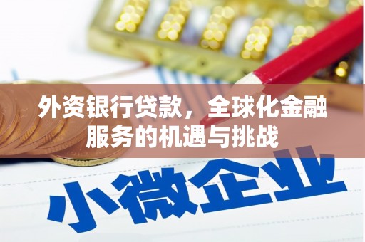 钢城外资银行贷款，全球化金融服务的机遇与挑战