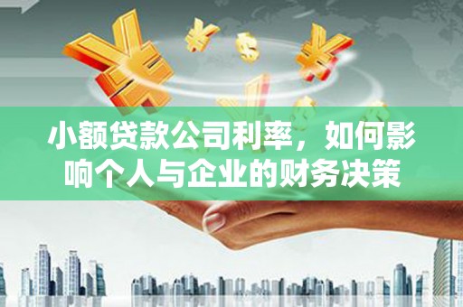 钢城小额贷款公司利率，如何影响个人与企业的财务决策
