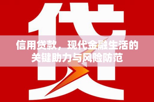 钢城信用贷款，现代金融生活的关键助力与风险防范